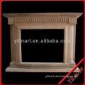 Quyang Natural Marble Decorative Gas Fireplace (YL-B004)